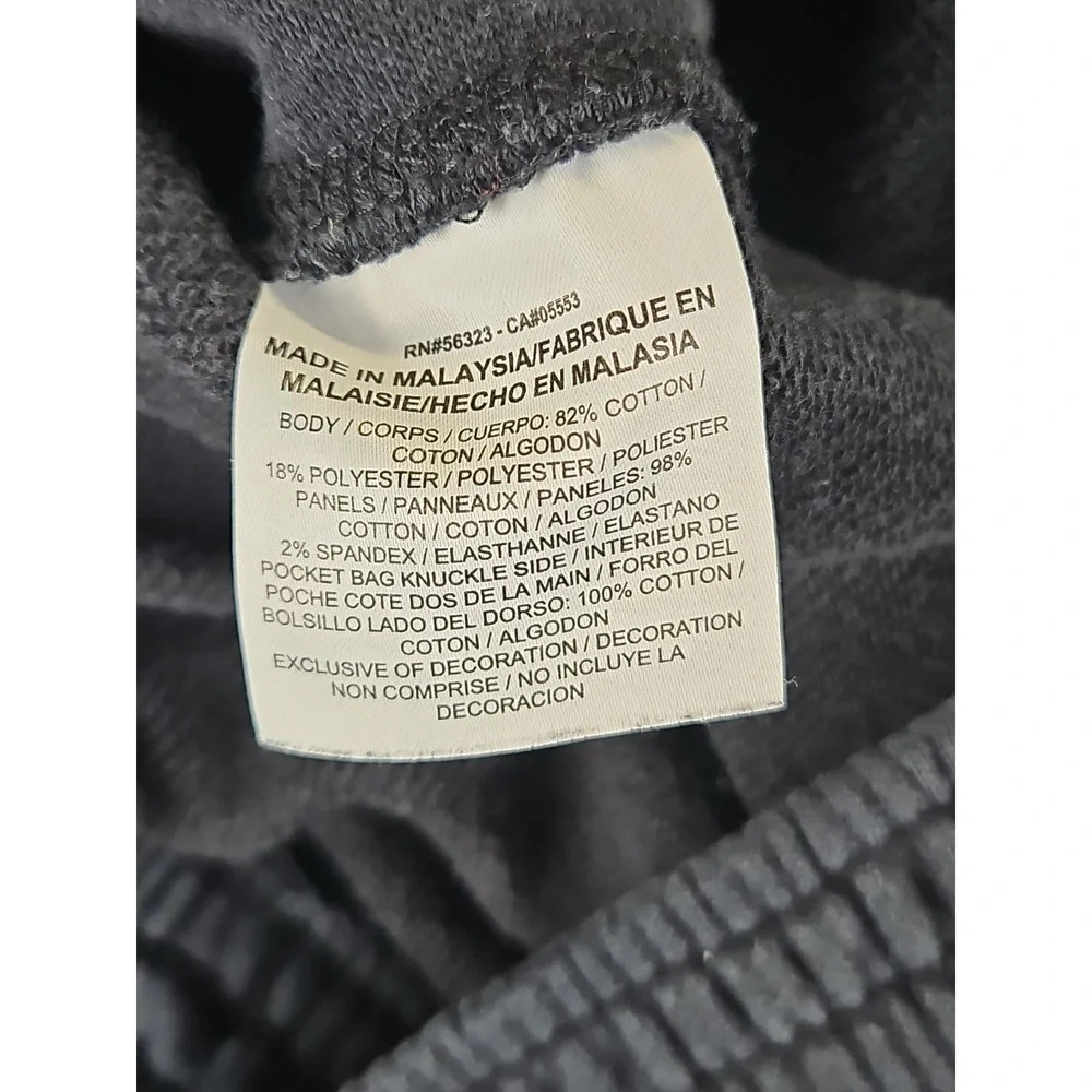 Vintage JORDAN mens Size Large (RARE) Black French Terry Cloth Shorts  1639
